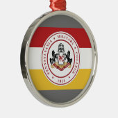 * Keramisch Ornament met PMC FLAG logo (Rechts)