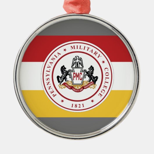 * Keramisch Ornament met PMC FLAG logo (Voorkant)