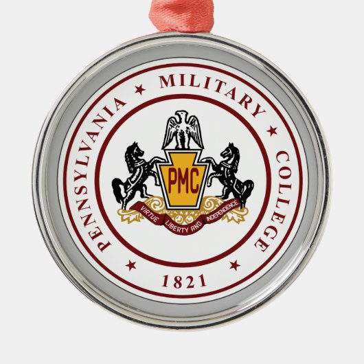 + Keramisch Ornament met PMC-verzegeling Logo (Voorkant)