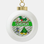 Keramisch Ornament, muizen Keramische Bal Ornament