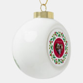 Keramisch Ornament - Onze Eerste Kerstmis - Foto/D (Links)