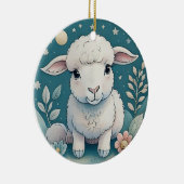 Keramisch ornament schattig schaap kinder gift (Rechts)