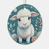 Keramisch ornament schattig schaap kinder gift (Links)