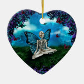 Keramisch Ornament - Skeleton Fairy (Voorkant)