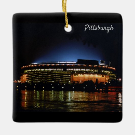 Keramisch Ornament Three Rivers Stadium-Collector (Voorkant)