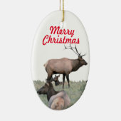 Keramisch ornament van elk (Rechts)