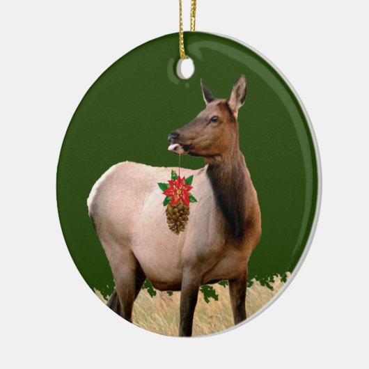 Keramisch ornament van elk (Links)