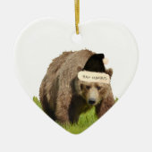 Keramisch Ornament van grizzly-beren (Voorkant)