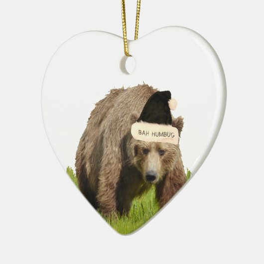 Keramisch Ornament van grizzly-beren (Links)