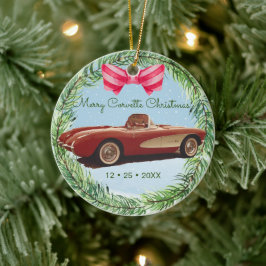 Keramisch Ornament van Merry Corvette