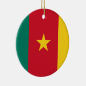 Keramisch Ornament, vlag van Kameroen Ornament (Rechts)