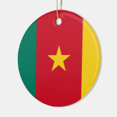 Keramisch Ornament, vlag van Kameroen Ornament (Links)