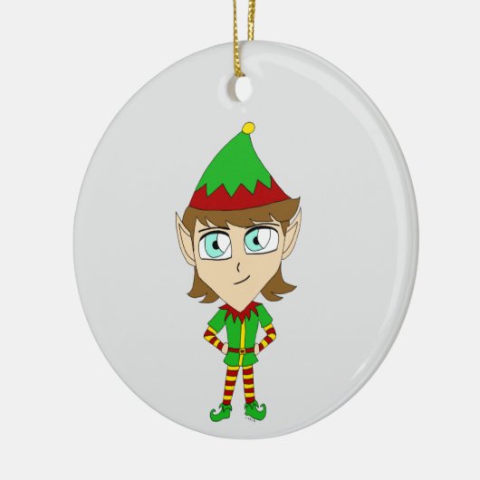 keramisch ornament voor chibi-elf (Links)