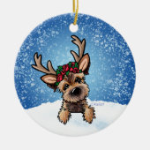 Keramisch Ornament voor de rendierkeramische grens (Voorkant)