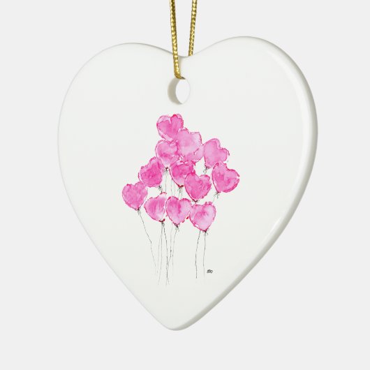 Keramisch Ornament voor hart (Links)