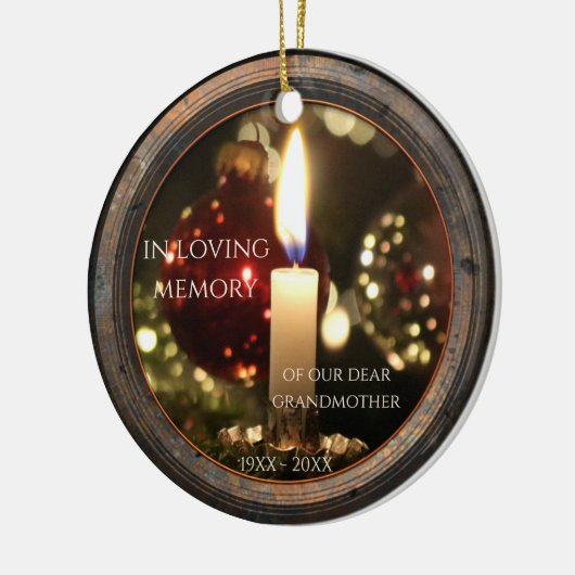 Keramisch Ornament voor kaarsgeborenen (Links)