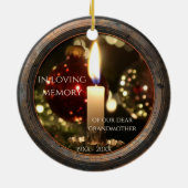 Keramisch Ornament voor kaarsgeborenen (Achterkant)