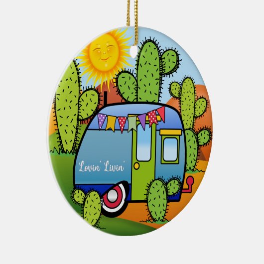 Keramisch Ornament voor kampeerwagens (Rechts)