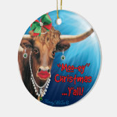 Keramisch Ornament voor koe (Links)