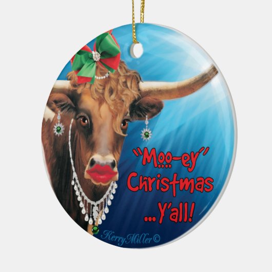 Keramisch Ornament voor koe (Links)