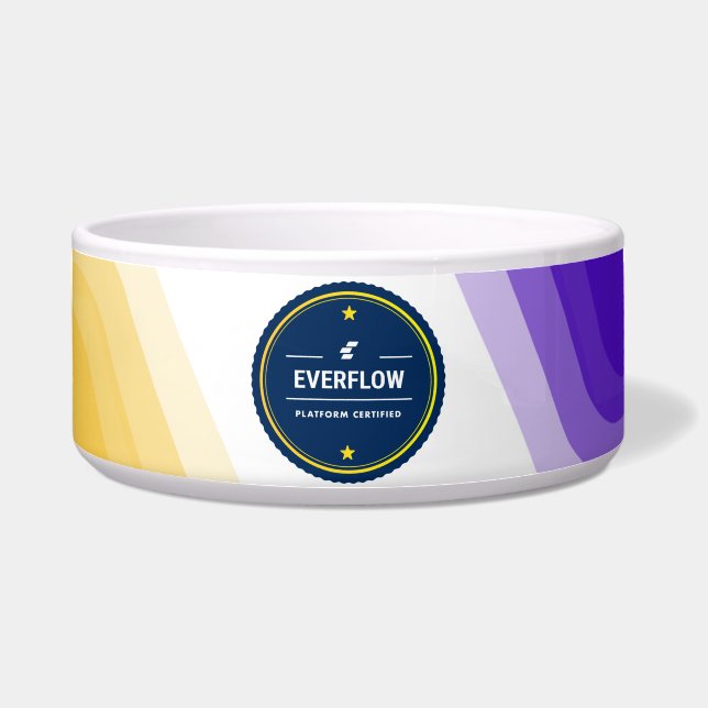 Keramisch pakket Bowl Voerbakje (Voorkant)