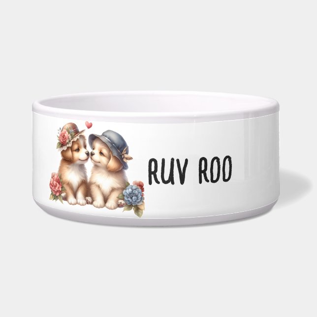 Keramisch pakket Bowl Voerbakje (Voorkant)