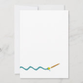 Keramisch schilderij Verjaardagsfeest Kaart (Achterkant)