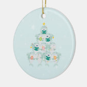 Keramisch sieraad met keramisch keramisch juweel keramisch ornament (Links)