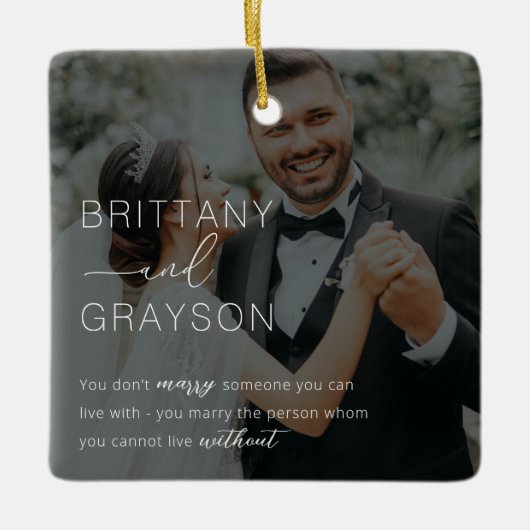 Keramisch sieresamen met wierparen voor kerstfeest keramisch ornament (Voorkant)