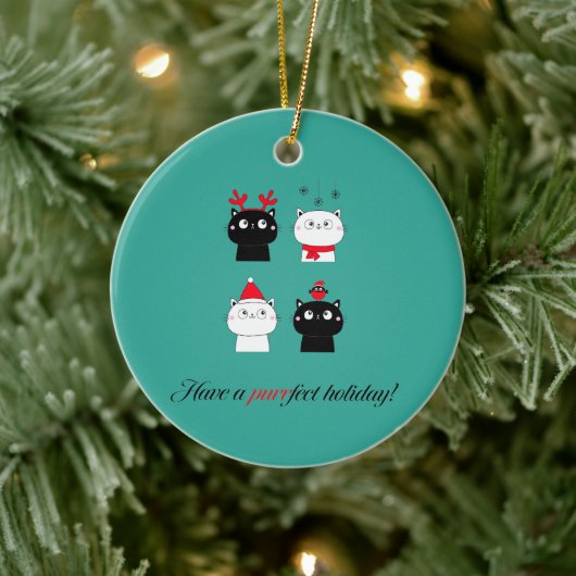 Keramisch siermateriaal - Puurfect Holiday Keramisch Ornament (Boom)