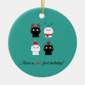 Keramisch siermateriaal - Puurfect Holiday Keramisch Ornament (Voorkant)