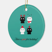 Keramisch siermateriaal - Puurfect Holiday Keramisch Ornament (Links)