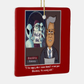 Keramisch siermateriaal voor de toeleveringsketen ornament (Rechts)