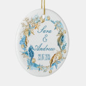 Keramisch siermateriaal - Zeevalm Keramisch Ornament (Rechts)