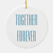 Keramisch siermateriaal - Zeevalm Keramisch Ornament (Achterkant)