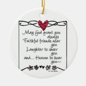 Keramisch siermiddel keramisch ornament (Voorkant)