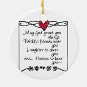 Keramisch siermiddel keramisch ornament (Achterkant)