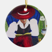 Keramisch siermiddel keramisch ornament (Voorkant)