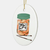 Keramisch siermiddel keramisch ornament (Links)