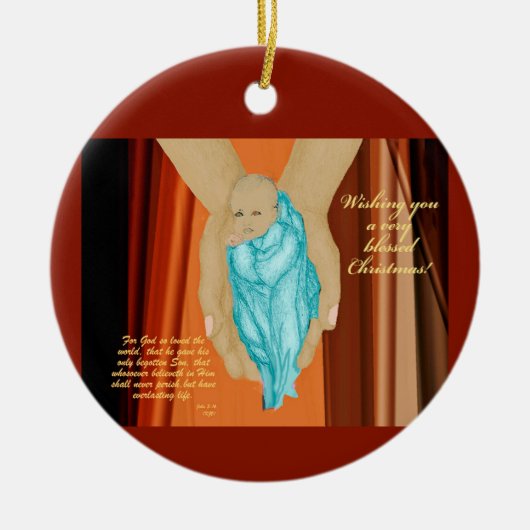 Keramisch siermiddel keramisch ornament (Voorkant)