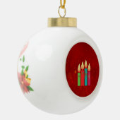 Keramisch siermiddel keramische bal ornament (Links)