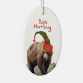 Keramisch siermiddel met grizzly-beren ornament (Rechts)