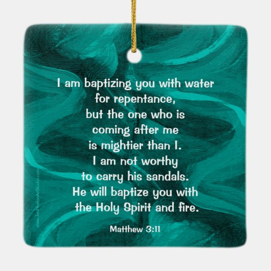 Keramisch siermiddel ornament (Achterkant)