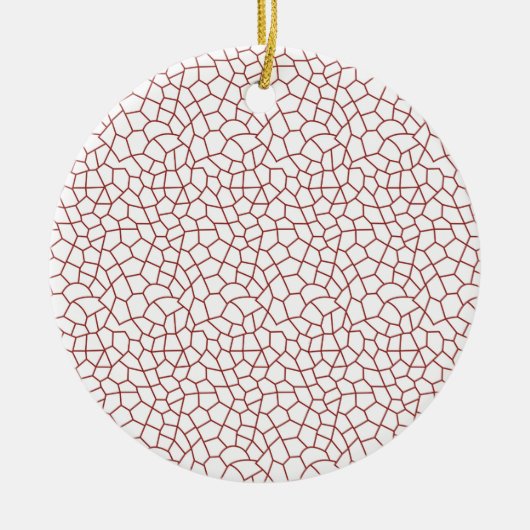 Keramisch siermiddel ornament (Voorkant)