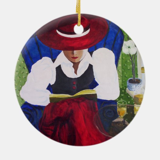 Keramisch siermiddel ornament (Achterkant)