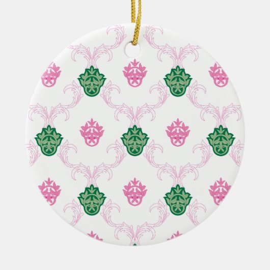 Keramisch siermiddel ornament (Voorkant)