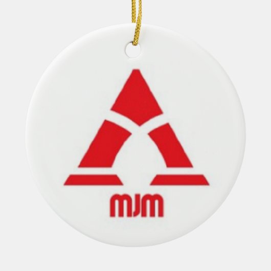 Keramisch siermiddel ornament (Voorkant)