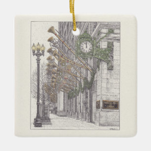 Keramisch siermiddel ornament