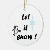 Keramisch siermiddel ornament (Links)