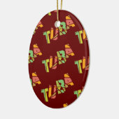 Keramisch siermiddel ornament (Links)